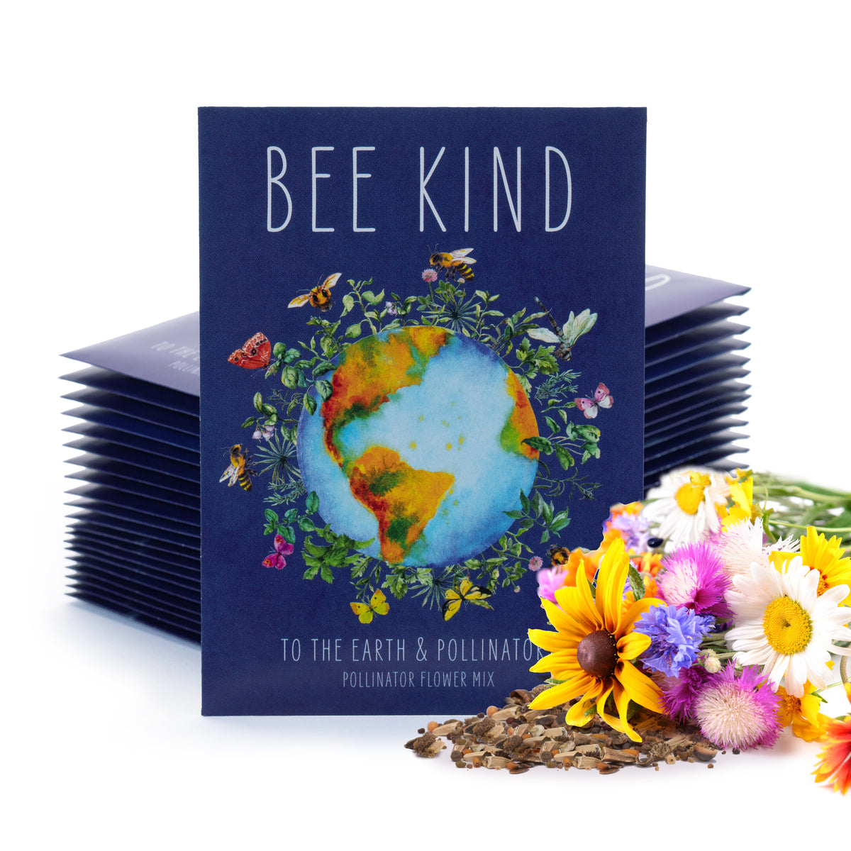 Blue Planet flower seeds