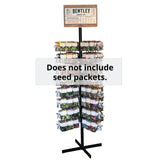 2000 Empty Wire Spinner Seed Packet Display