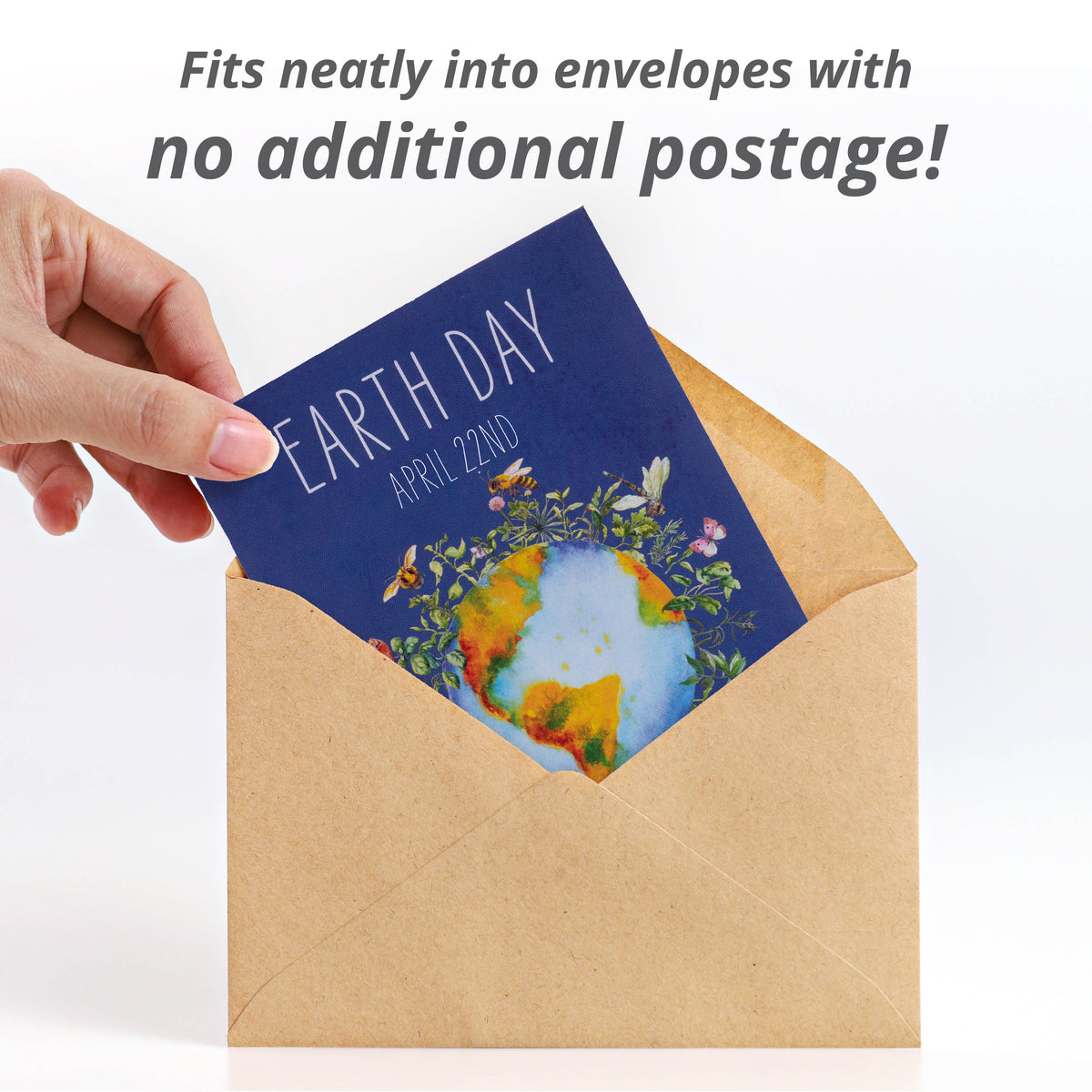 Earth Day Planet Pollinator seed packet