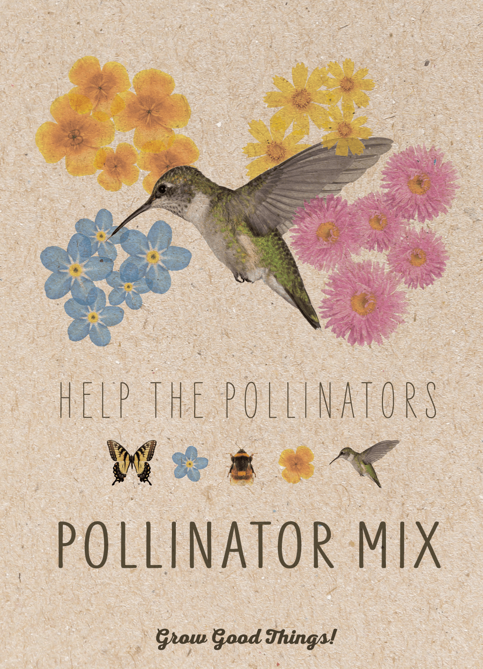Pollinator Hummingbird garden seeds