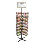 2000 Piece Assorted Vegetable, Herb and Flower Seed Packet Retail POS Spinning Metal Display flower seeds