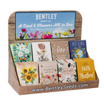 250 Piece Assorted Favor Seed Packet Retail POS Corrugated Display seed packet