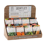 250 Piece Vegetable Seed Packet Retail POS Corrugated Display seed packet