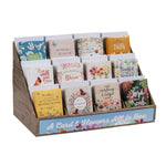 370 Piece Faith Special Occasion Seed Packet Retail POS Corrugated Display and Envelopes seed packet