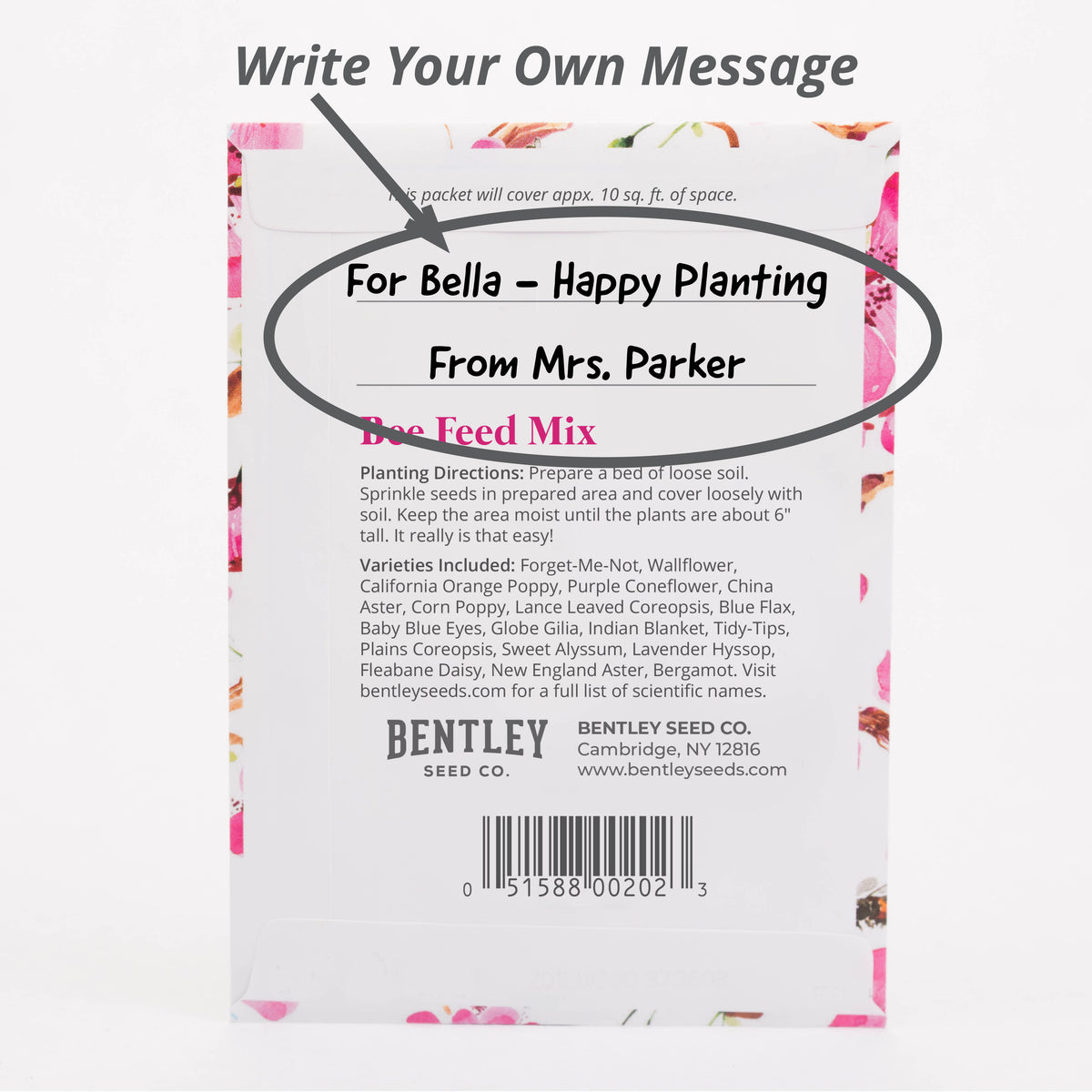 Bee Feed seed packet