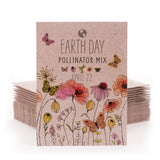 Earth Day "Pollinator Mix" Wildflower Seed in Butterfly Packet - Bentley Seed