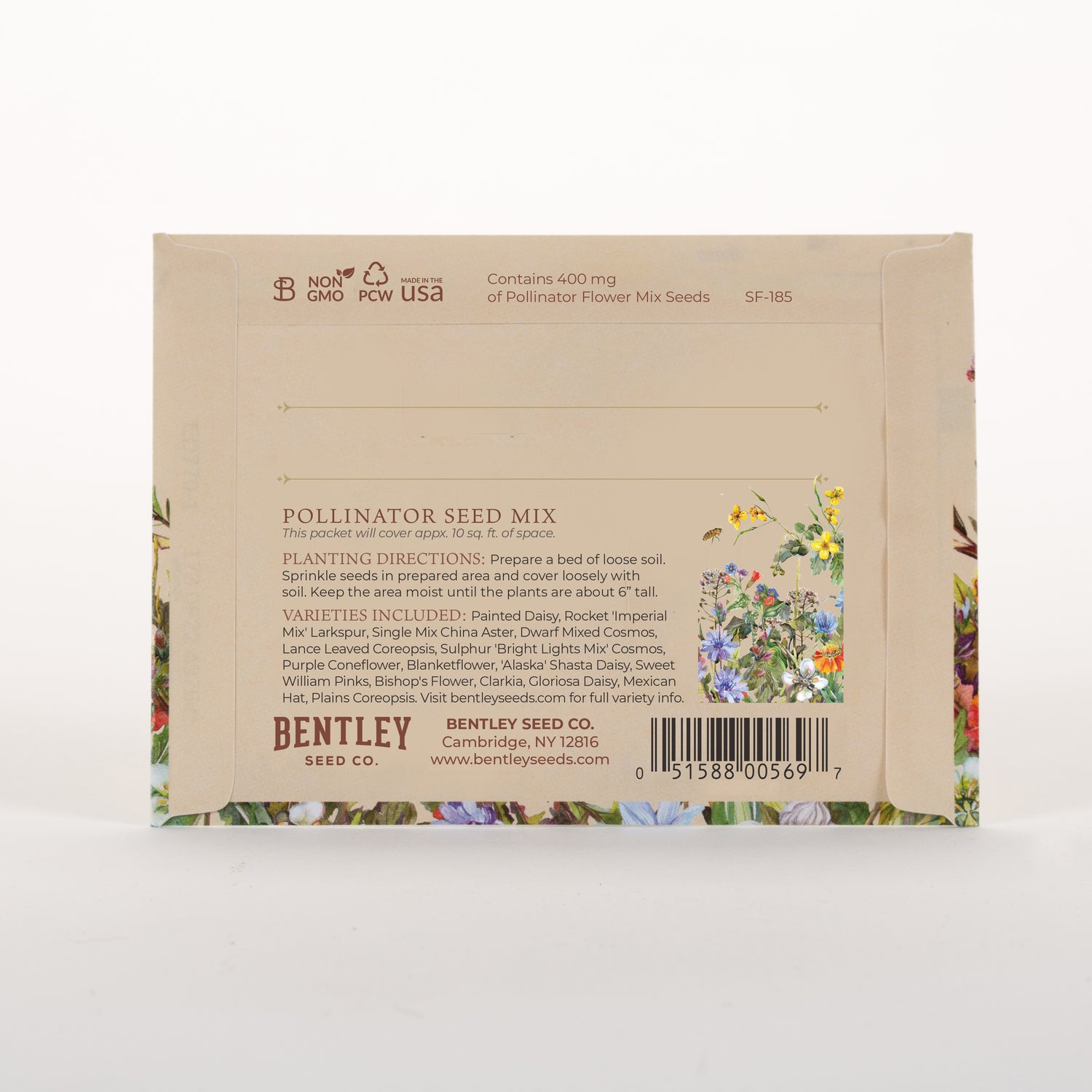 Pollination Celebration seed packet