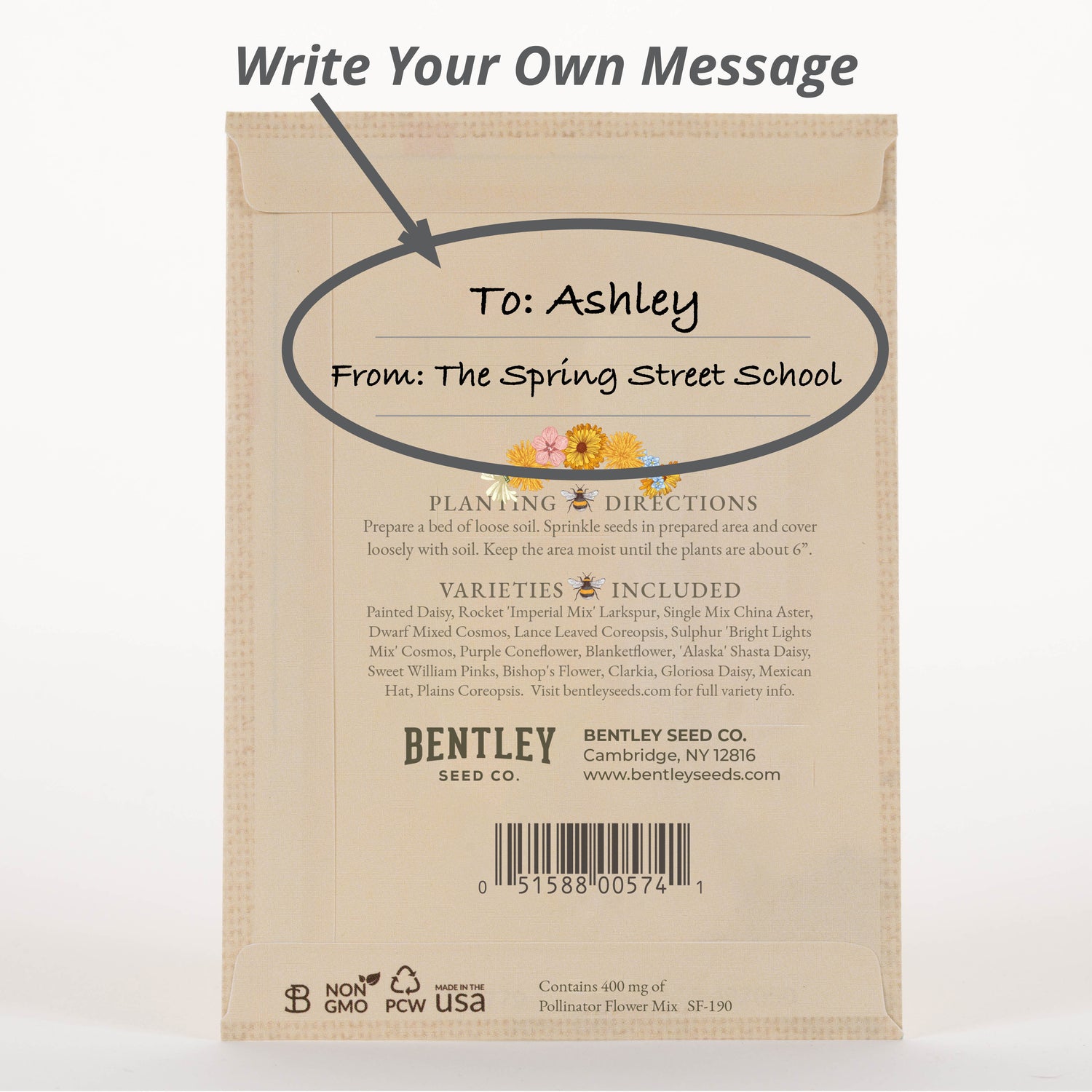 Bee Kind flower seeds