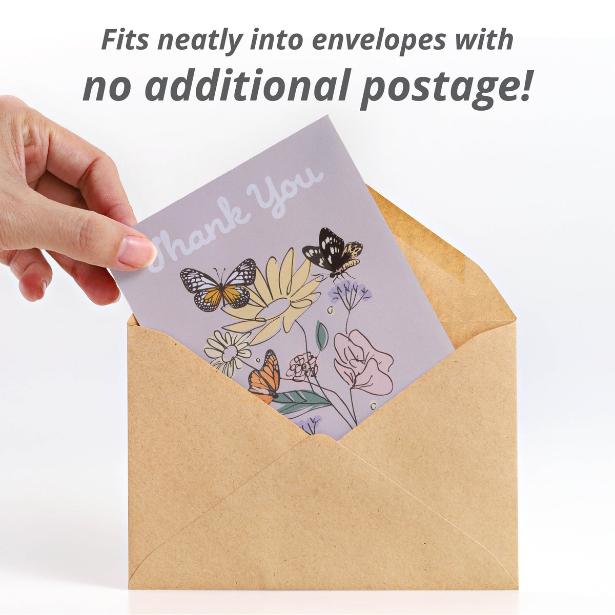 Thank You Butterfly seed packet
