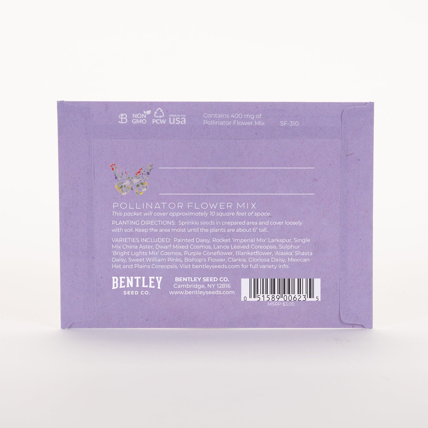 Thank You Butterfly Pollinator flower seeds