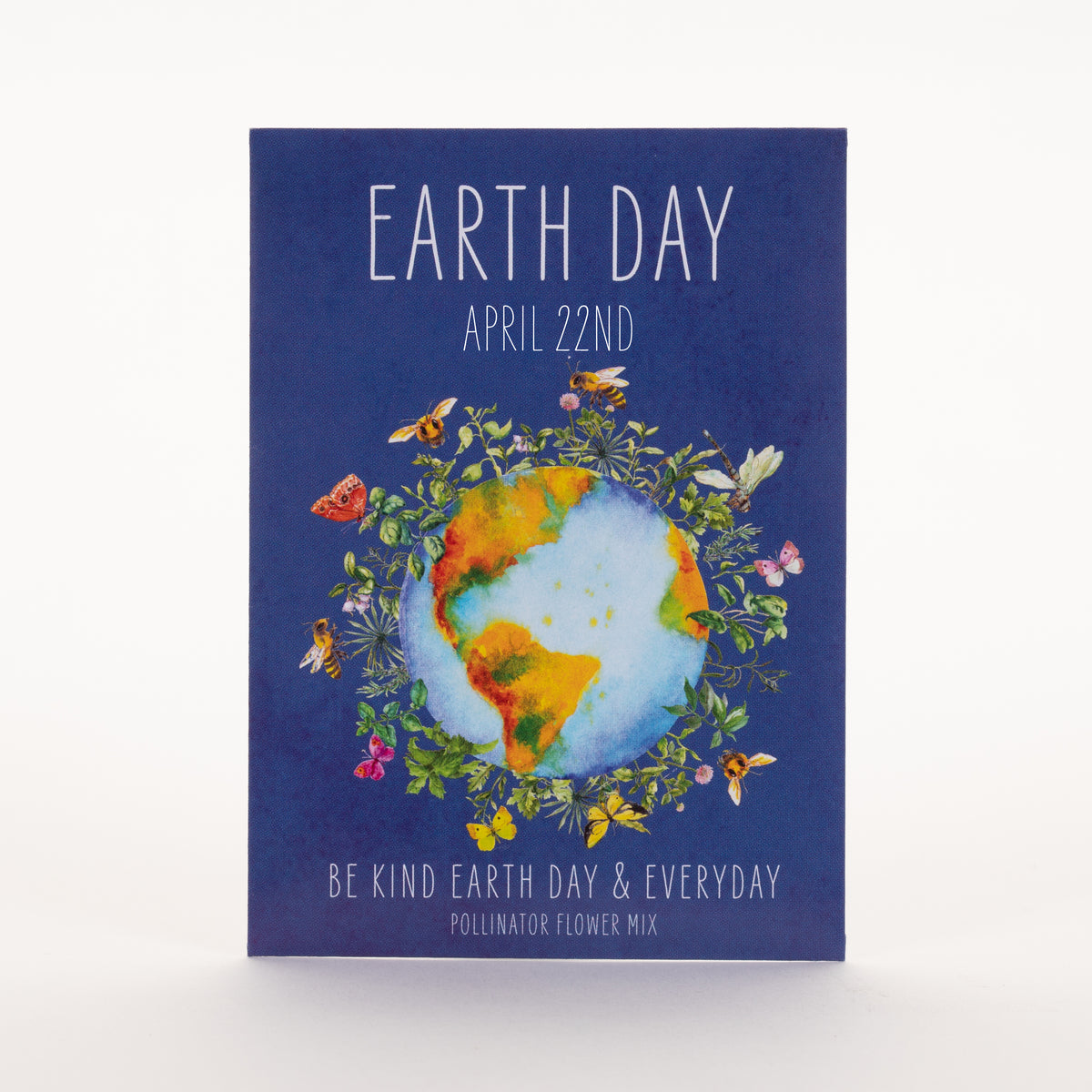Earth Day Planet Pollinator seed packet