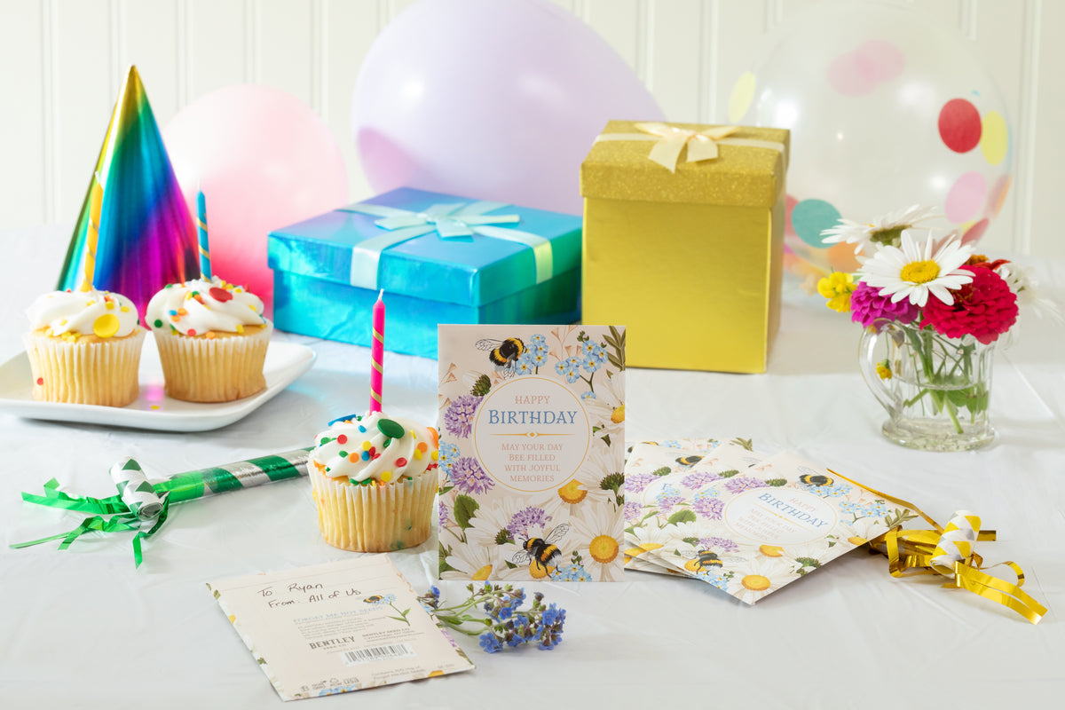 Happy Birthday seed packet