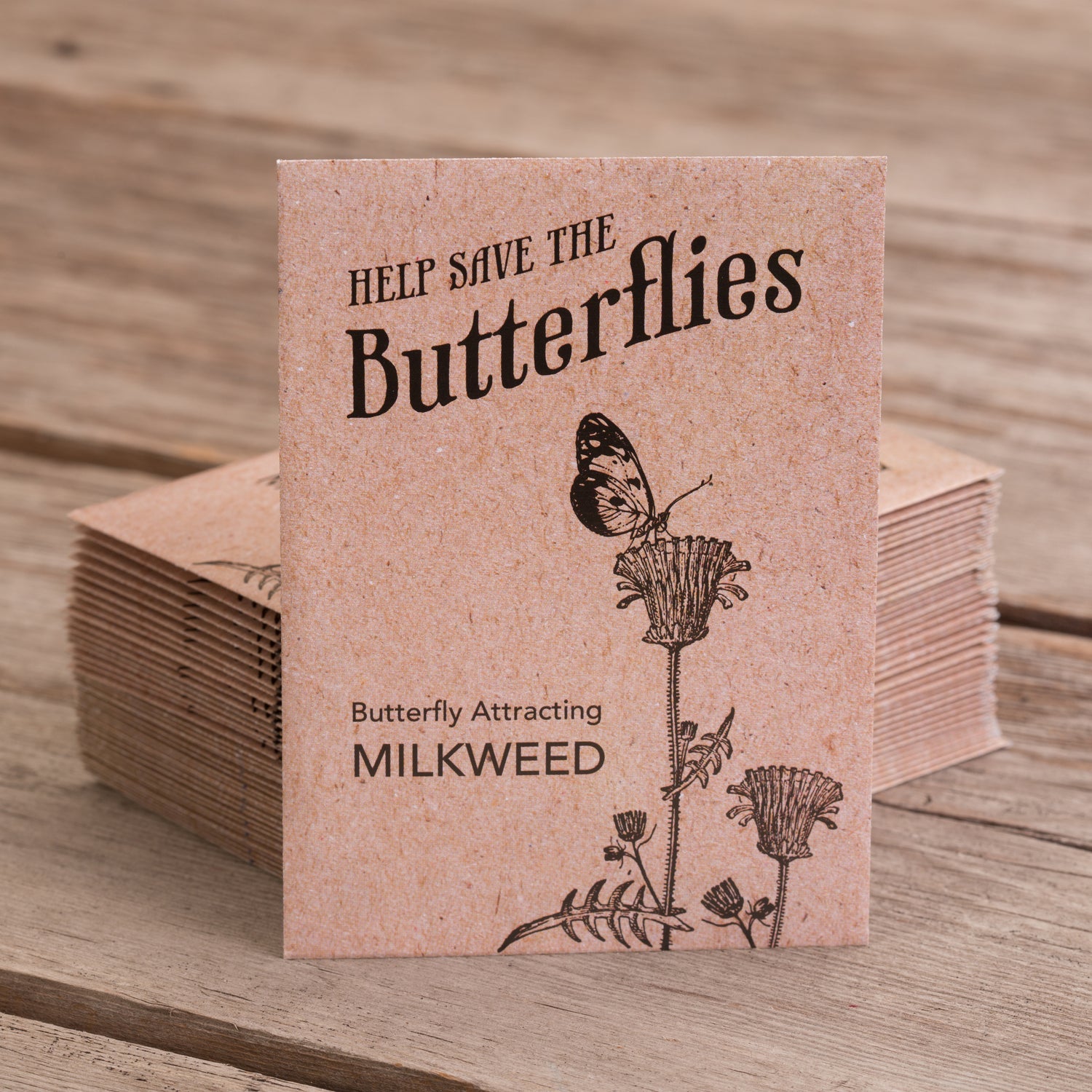 Help Save the Butterflies garden seeds