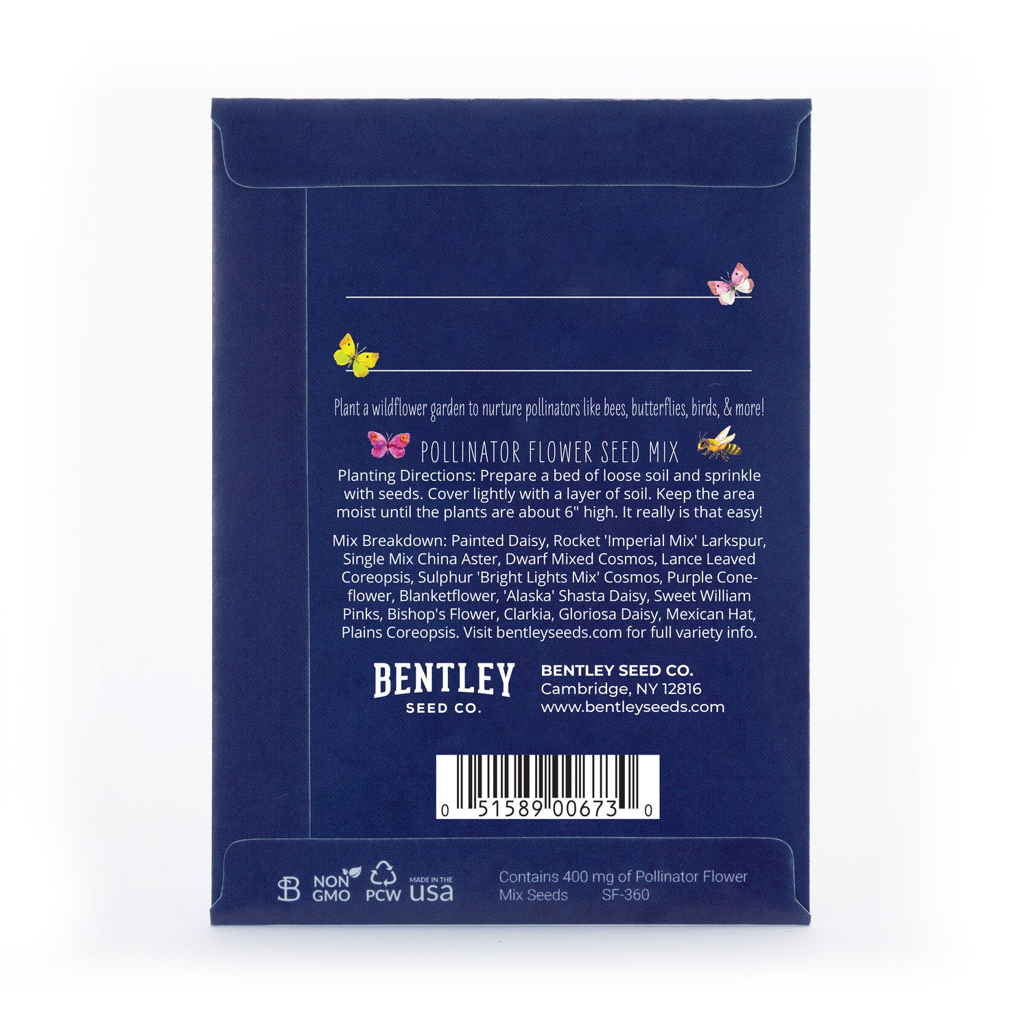 Blue Planet flower seeds