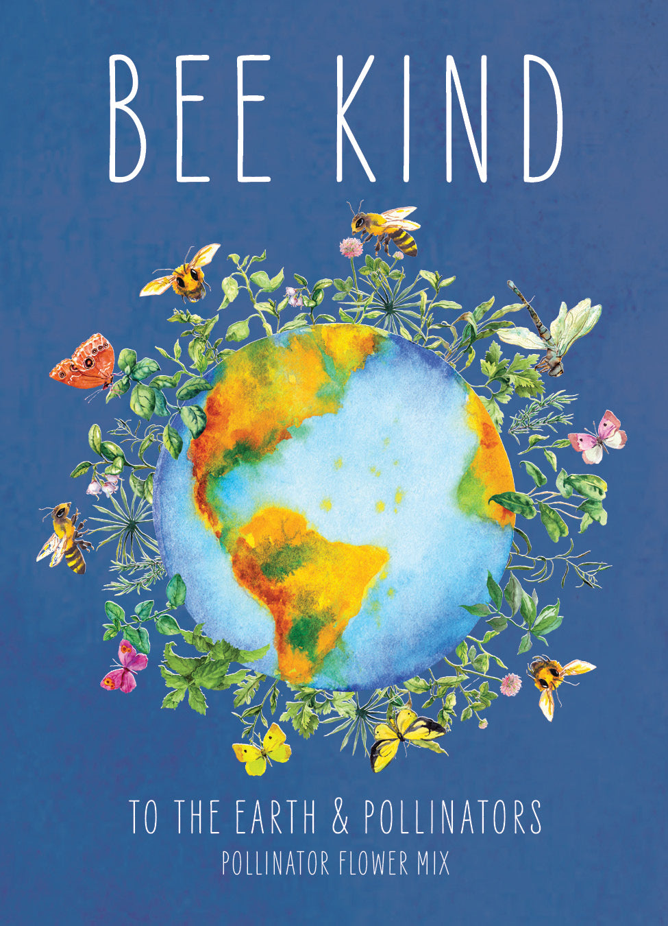 Blue Planet flower seeds