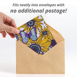 Seed Packet fits into envelop to mail with no additional posted required! Sunflower Purple Butterfly - Mammoth Sunflower Seed Packets - Bentley Seeds