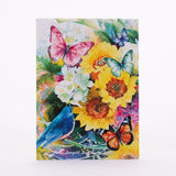 20 Piece Butterfly Card Seed Packet Wreath