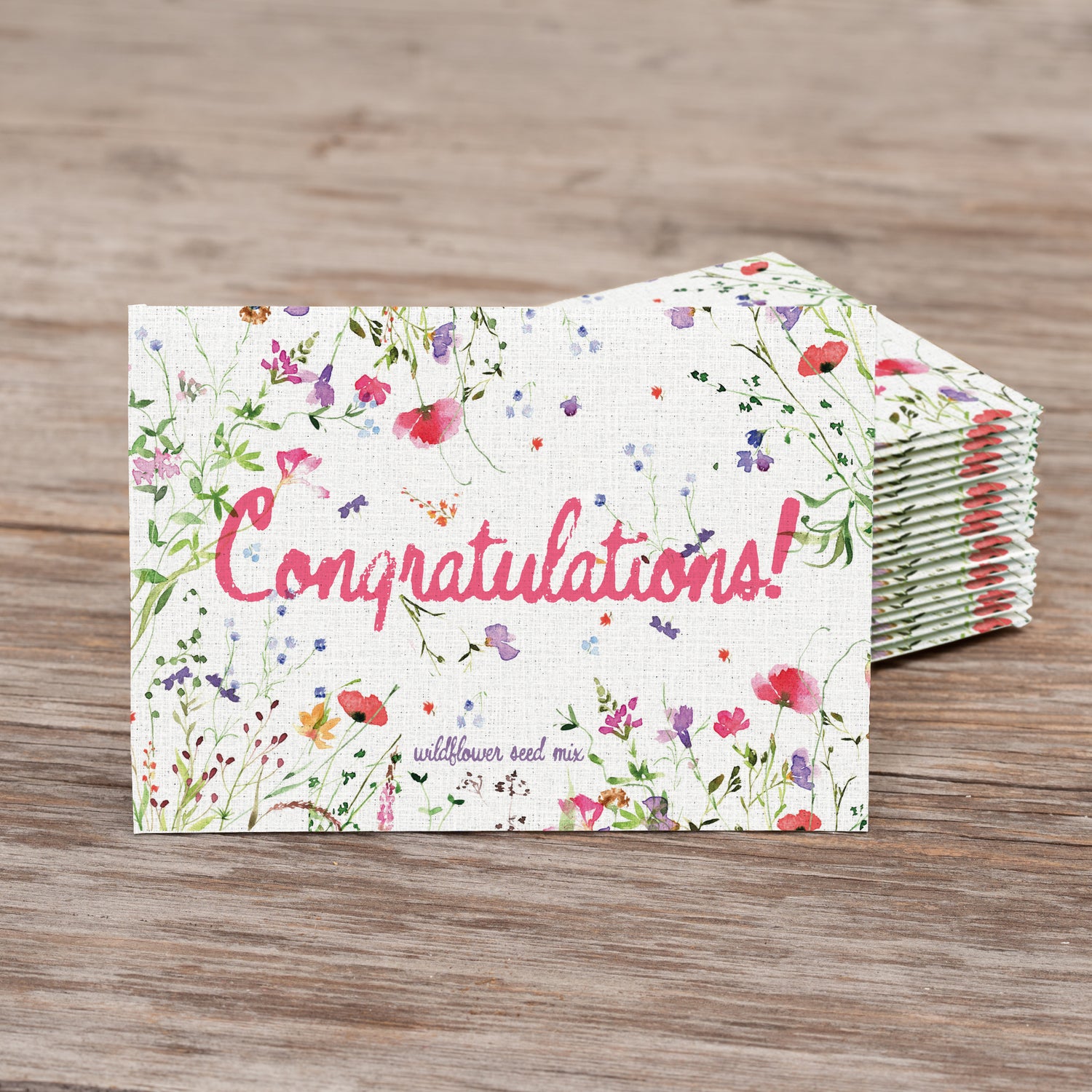 Congratulations Celebration seed packet