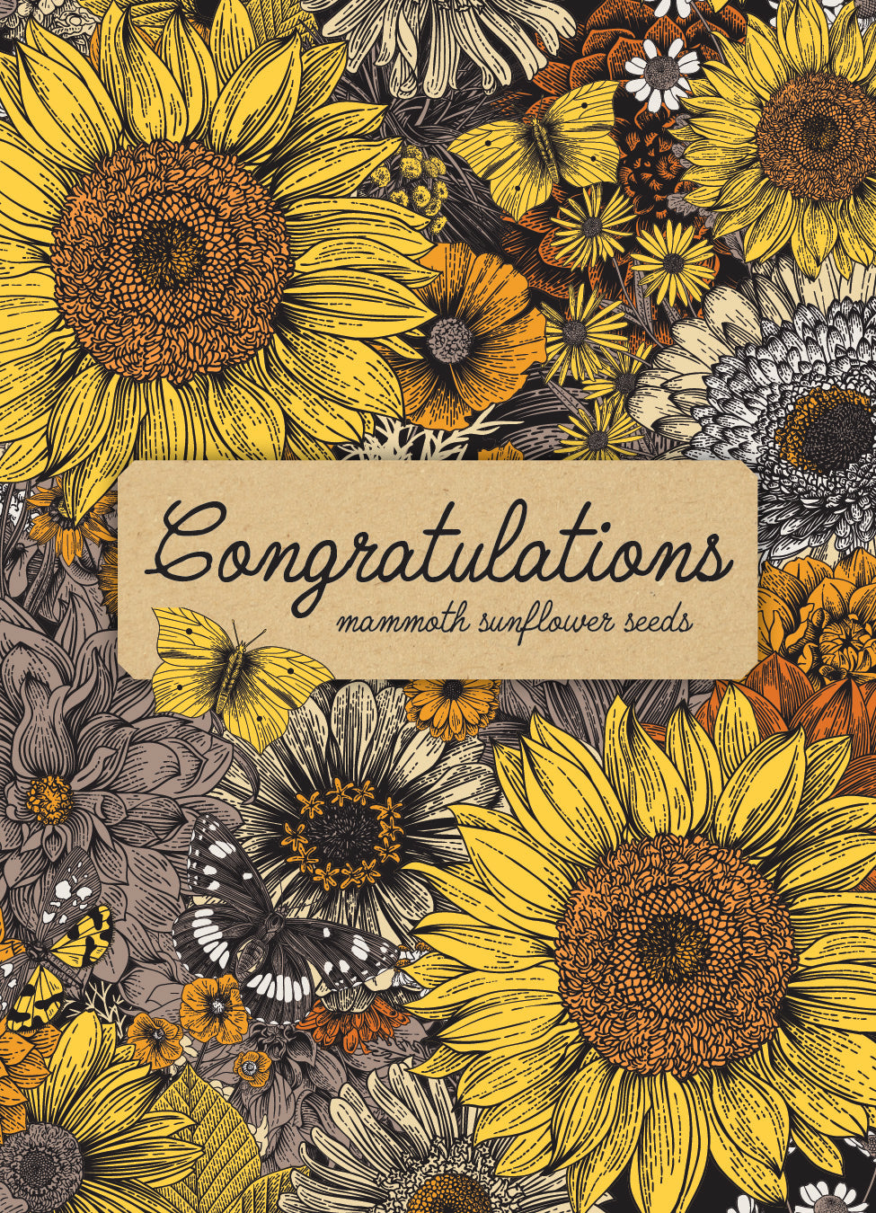 Congratulations Warm garden seeds
