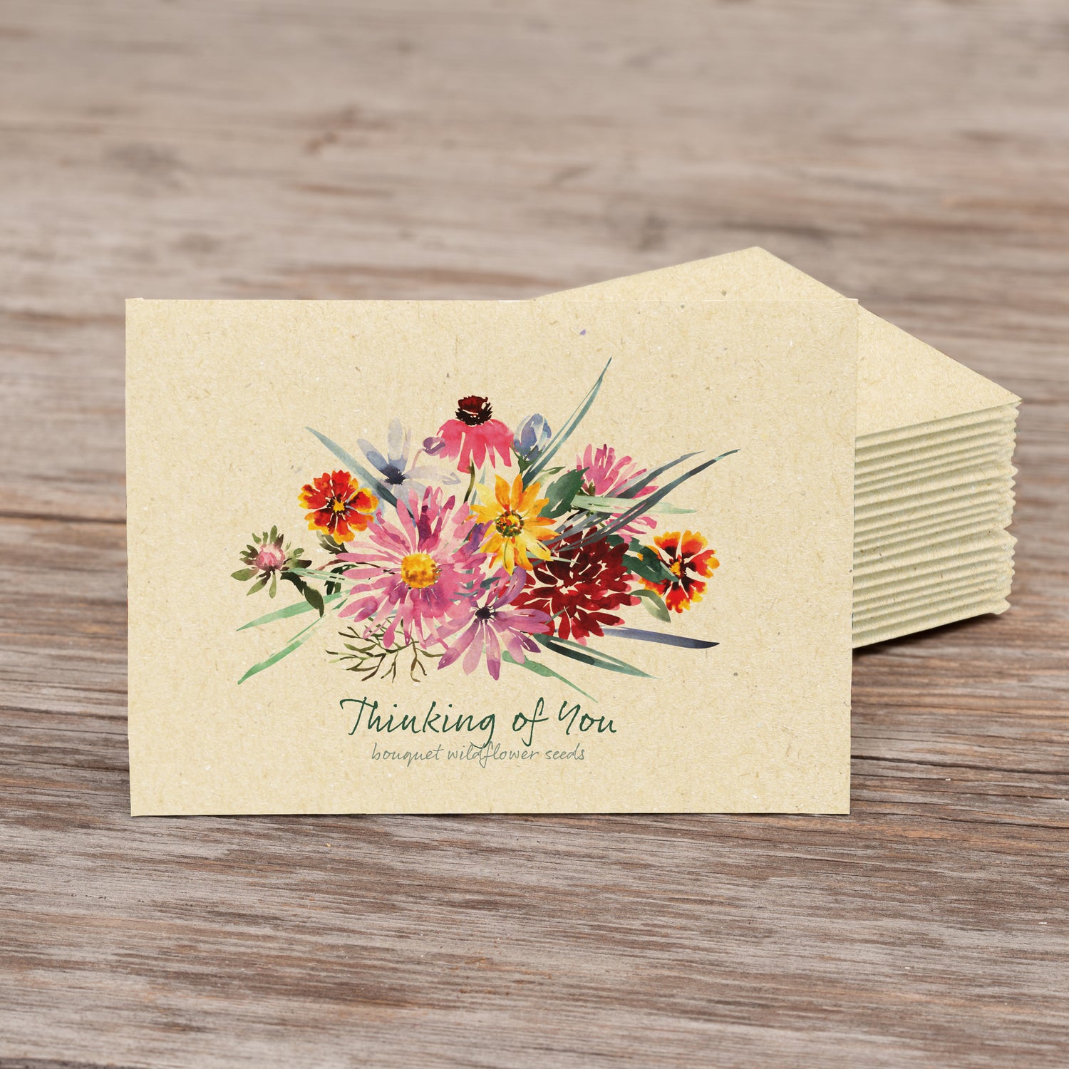 Thinking of You Bouquet seed packet