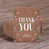 Thank You Natural Brown - Bouquet Wildflower Seed Packets