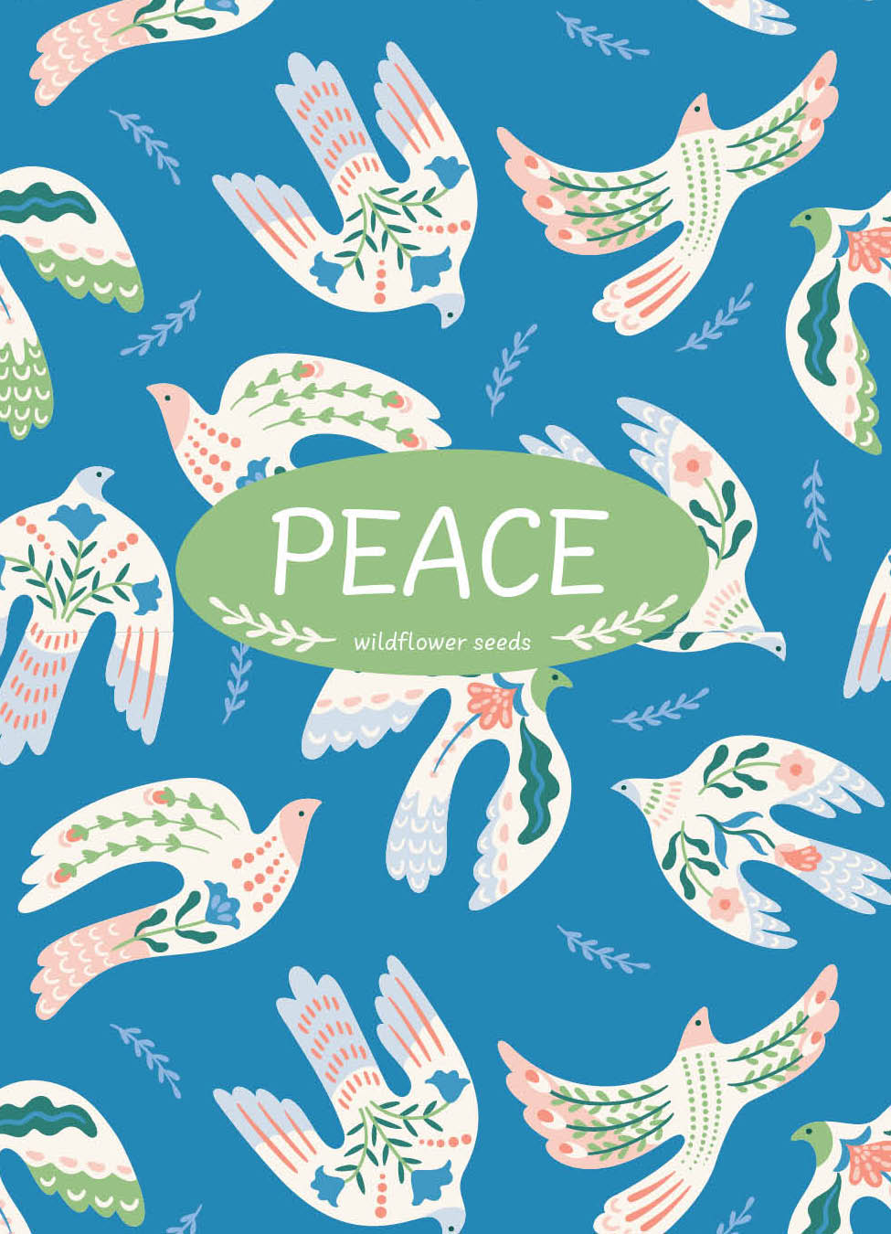 Peace Dove seed packet