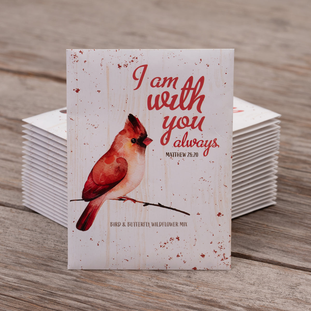 I Am With You Always seed packet