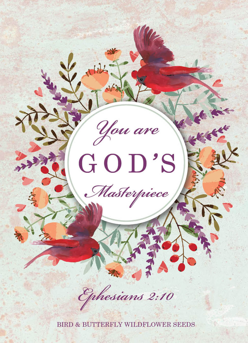God's Masterpiece seed packet