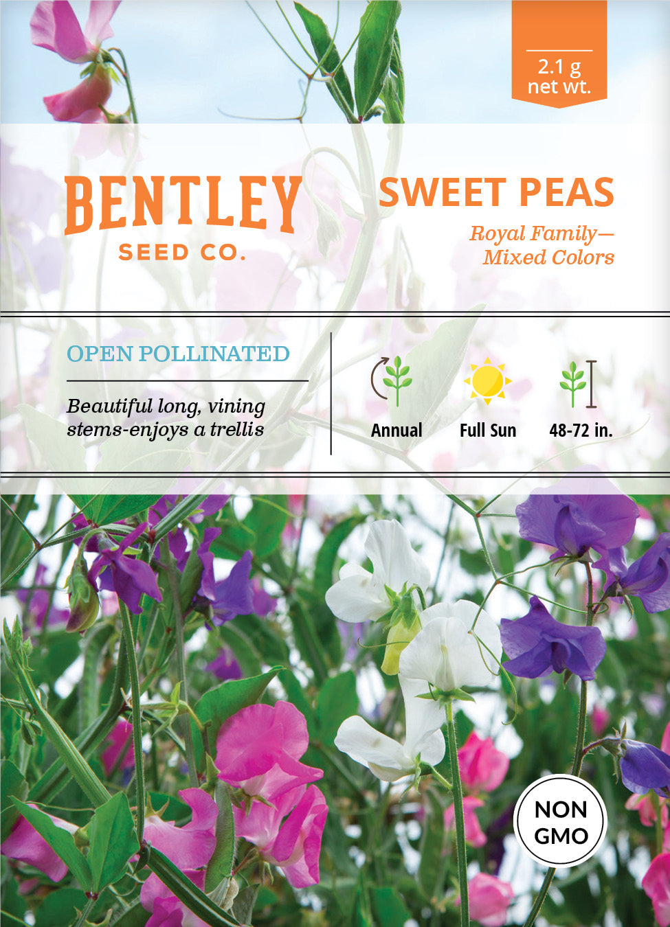 Sweet Pea Flower Seed Packets flower seeds