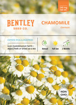 Chamomile Seed Packets seed packet
