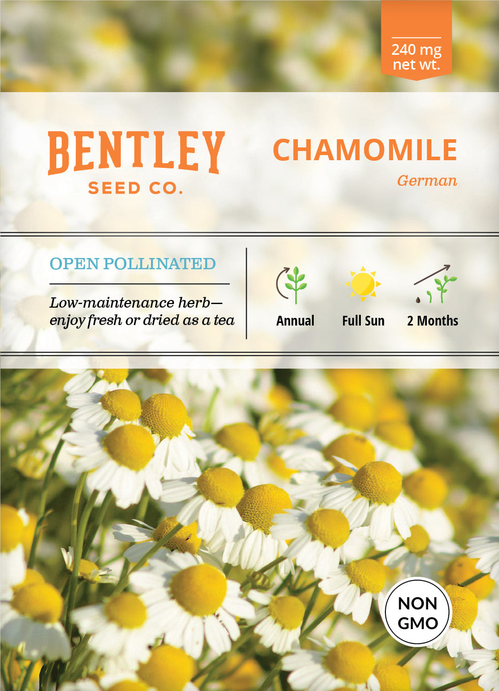 Chamomile Seed Packets seed packet