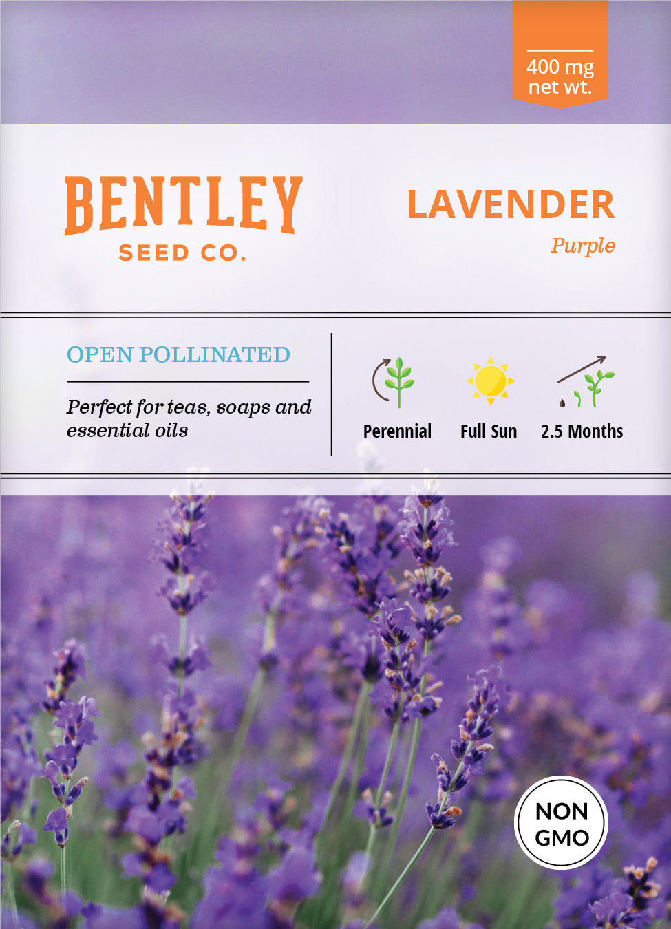 Lavender Seed Packets seed packet