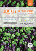 Microgreens, Spicy Mix Seed Packets flower seeds