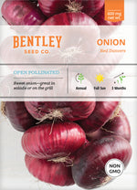 Onion, Red Danvers Seed Packets flower seeds