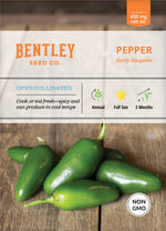 Pepper, Jalapeño E Seed Packets flower seeds