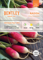 Radish, French Breakfast Seed Packets seed packet