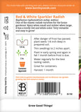 Radish, Sparkler Seed Packets