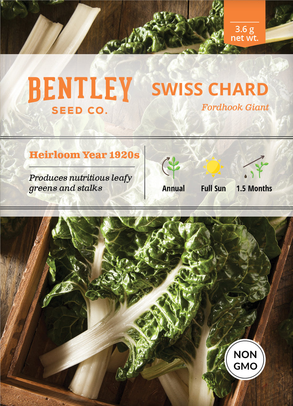 Swiss Chard, Fordhook Giant Seed Packets flower seeds