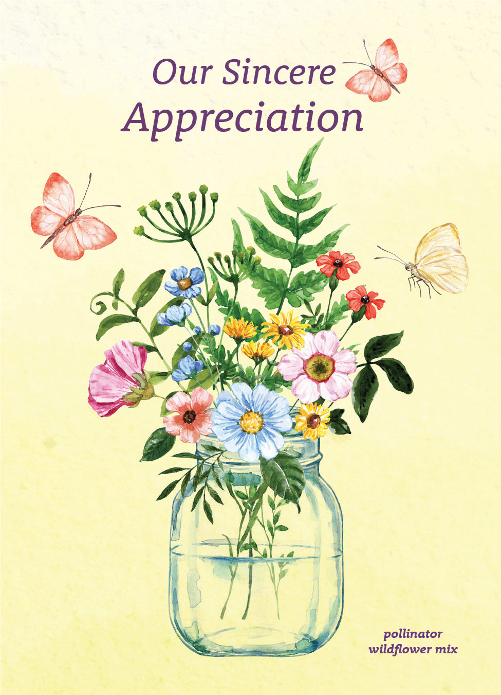 Appreciation Pollinator flower seeds