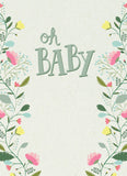 Custom Seed Packets: Oh Baby Bouquet Flower Seed Favor in Light Gray - Bentley Seeds