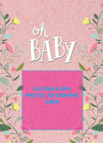 Custom Seed Packets: Oh Baby Bouquet Flower Seed Favor in Pink - Bentley Seeds
