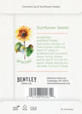 "Gracias" Mammoth Sunflower Seed Favor Packets - Bentley Seeds