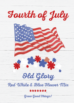 Fourth of July Vintage flower seeds