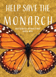Custom Seed Packets - Help Save the Monarch - Wildflower
