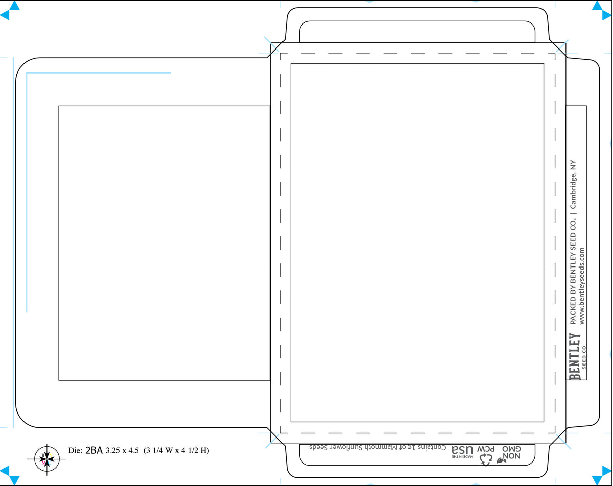 Full Custom Packet flower seeds