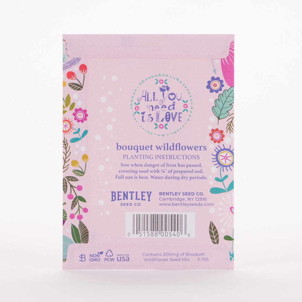 All You Need is Love (Fun)- Wildflower Seed Packets seed packet