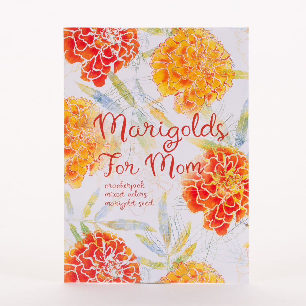 Marigolds for Mom Mother's Day flower seeds
