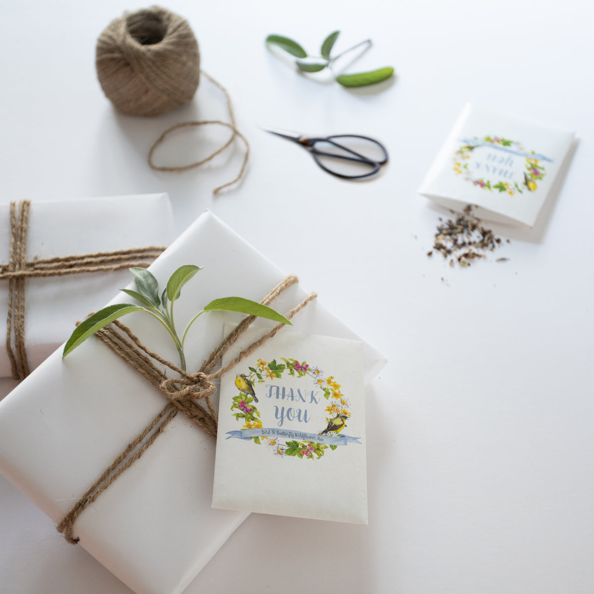 Thank You Bird Wreath flower seeds