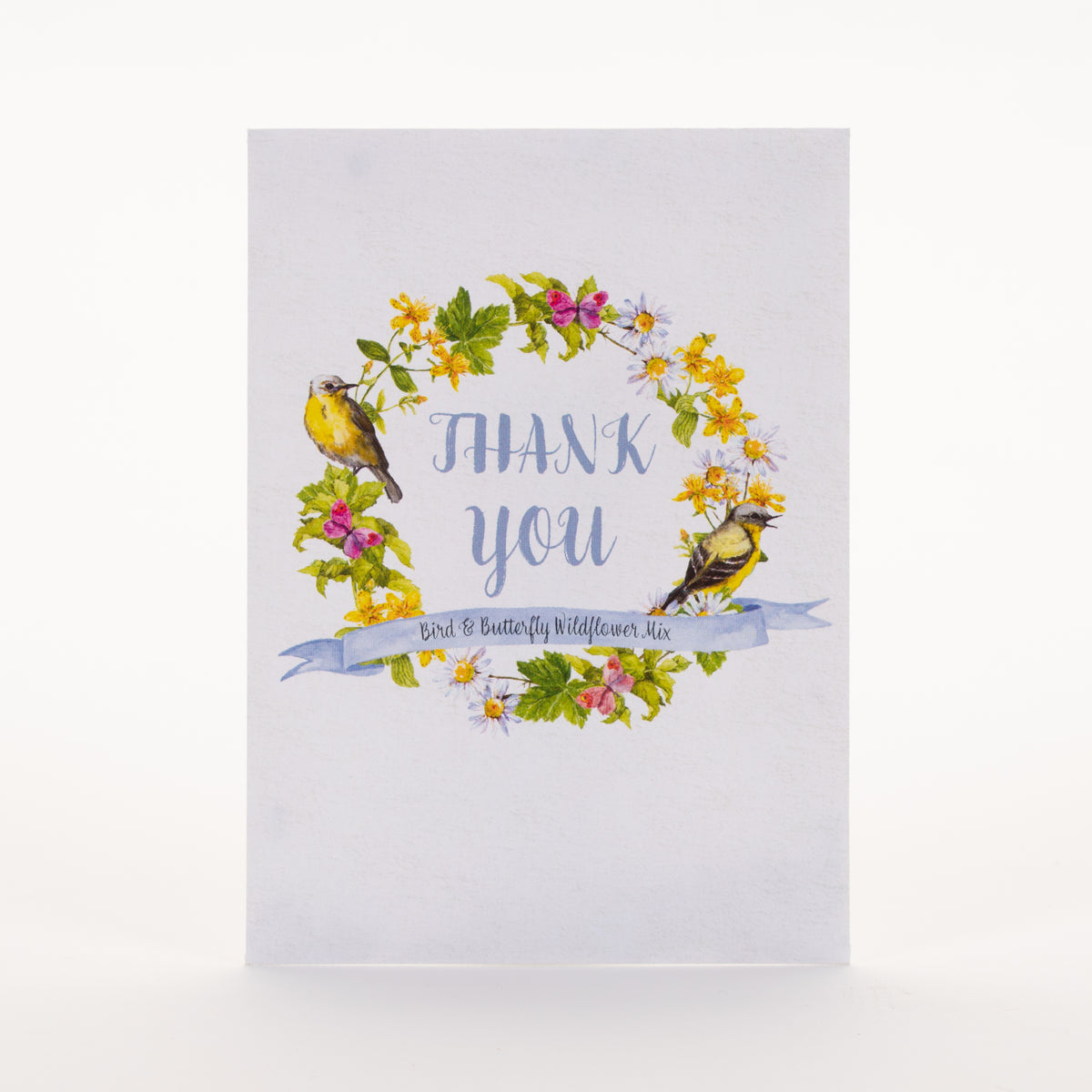 Thank You Bird Wreath flower seeds