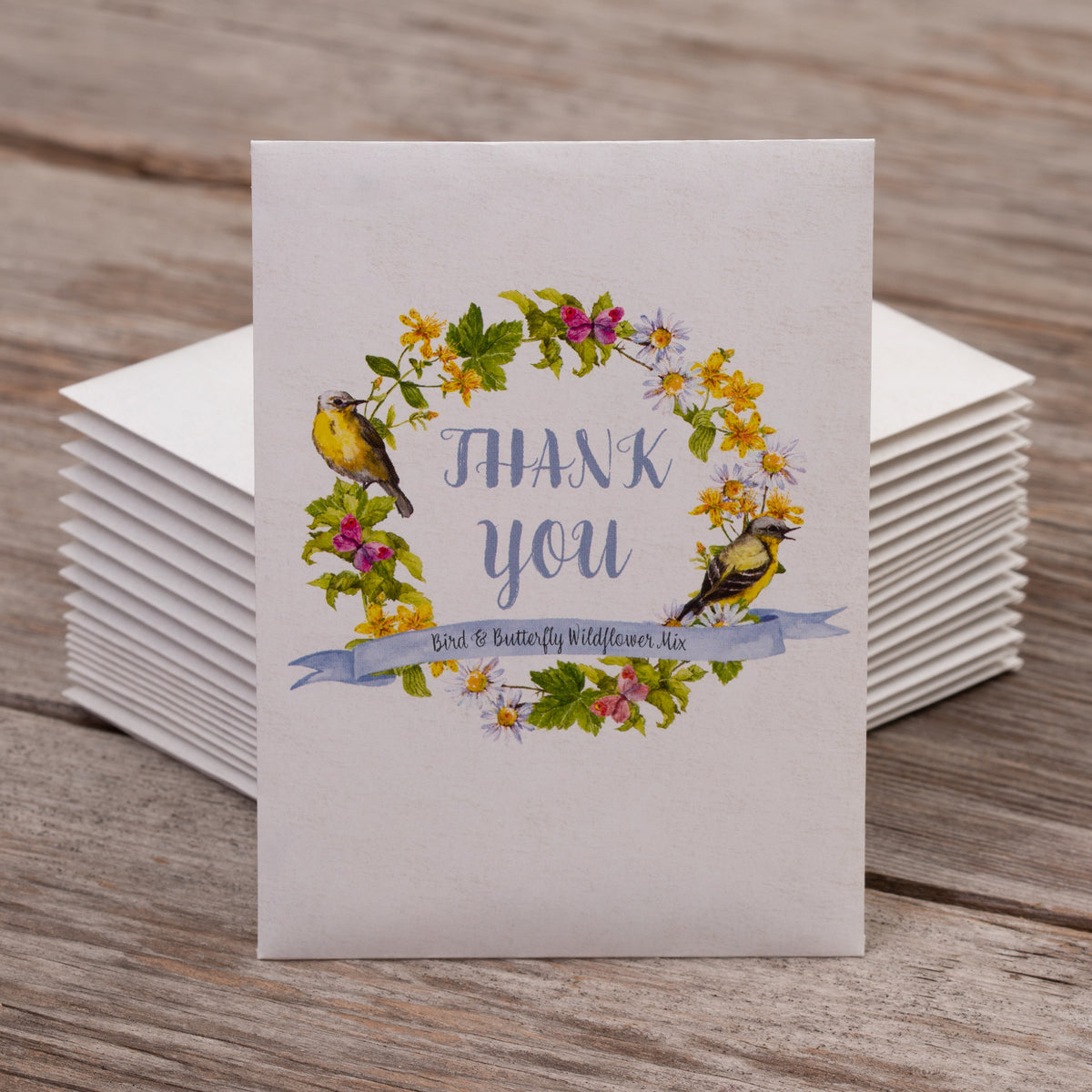 Thank You Bird Wreath flower seeds